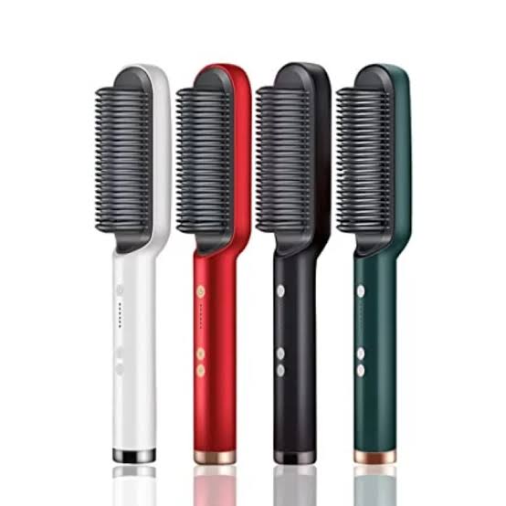 909 Hair Straightener Brush – Fast Heating, Smooth Styling, And Easy-To-Use Design For Quick And Professional Hair Straightening
