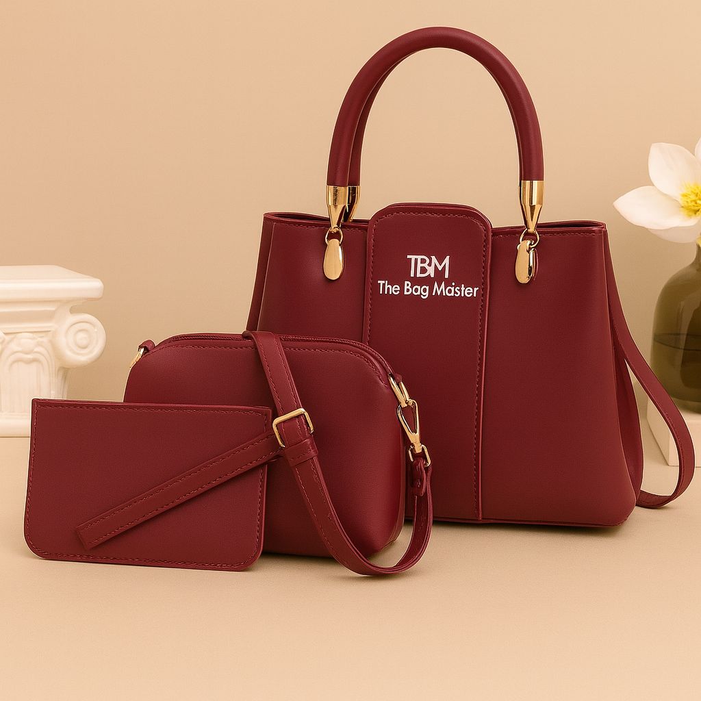 3 pieces ladies handbag