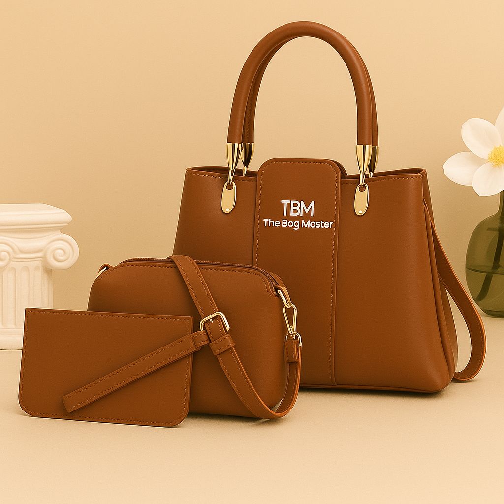 3 pieces ladies handbag