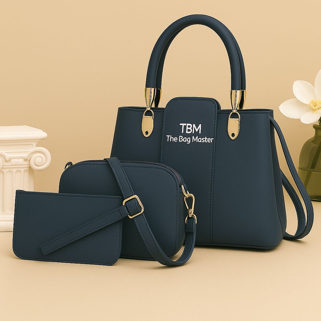 3 pieces ladies handbag