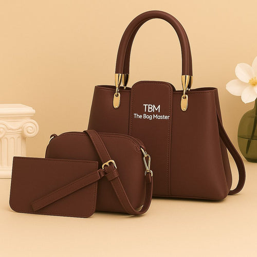 3 pieces ladies handbag