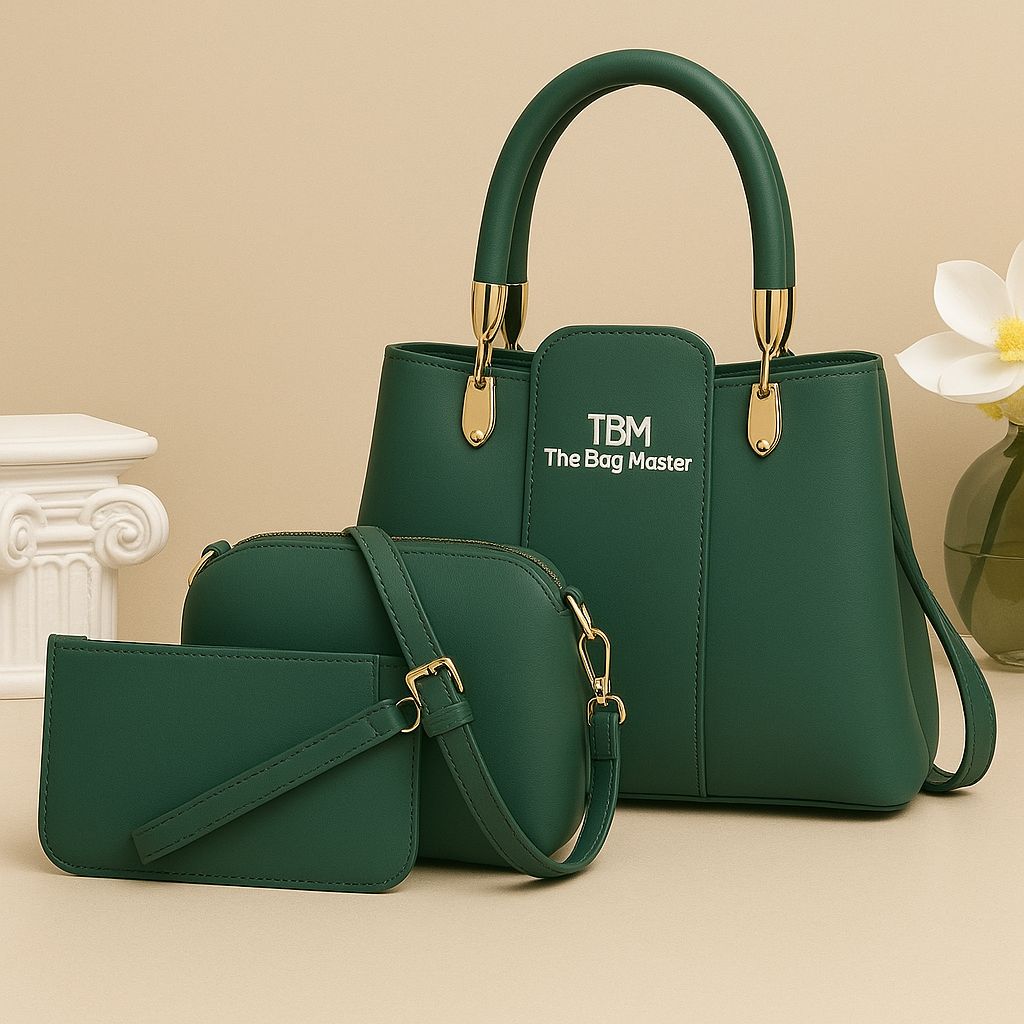 3 pieces ladies handbag