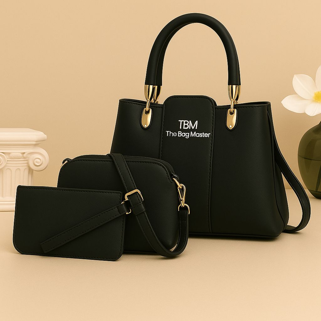 3 pieces ladies handbag